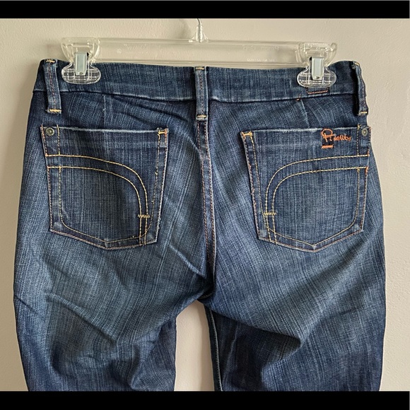 Fidelity Snap Dragon Slightly Destressed Flared Jeans - 25x32 - Picture 4 of 10